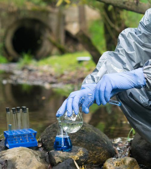 specialist conducts soil and air research with the help of a mobile laboratory; Shutterstock ID 1648422721; purchase_order: 0718-KU Explorer 2024_RS-07_A85106; job: ; client: ; other: